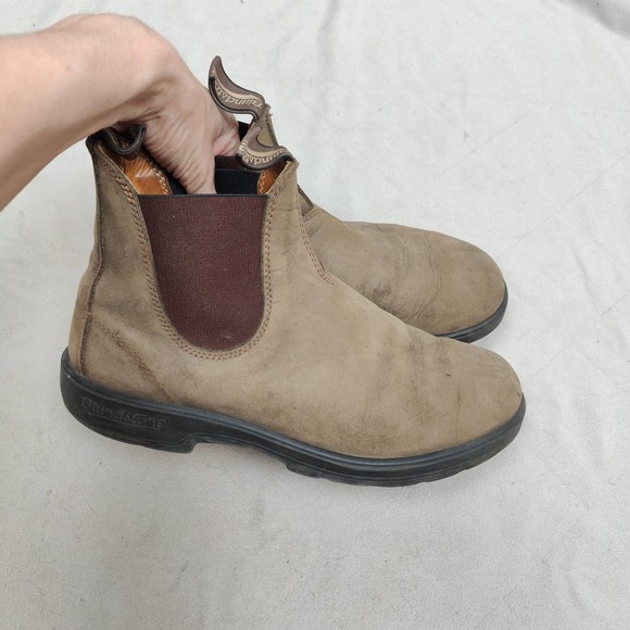 Blundstone Shoes - Blundstone Boots Aus/UK Size 8 W11 M9 Tan Suede Ankle Booties Chelsea